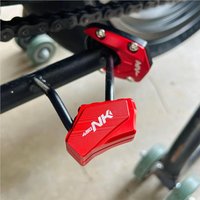 2025 2024 450 SR SS NK For CFMOTO 450SR 450SS 450NK 2022 2023 Motorcycles Foot Side Stand Enlarger Plate Pad Kickstand Extension