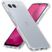 Flexible TPU Airbag Shockproof Transparent Phone Case for T-Mobile Revvl 8 Pro 5G Protective Cover Frame