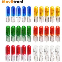 20/30pcs T5 Halogen Interior Light Bulb 1.2W 12v Instrument Cluster Gauge Dash Lamp