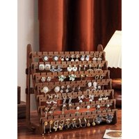 Large Capacity Earring Display Stand Jewelry Storage Organizer for Dresser Vanity Table Shop Selling Jewelry Storage Rack