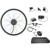 AliExpress Jueshuai 36V 250W 350W 500W Ebike Conversion Kit 13AH 16ah Hailong Battery Front Rear Wheel Hub Motor 20 24 26 27.5 28 29inch 700C Ebike