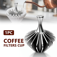 Wysokiej jakości prasa do filtrów do kawy, asystent do zaparzania kawy, akcesorium do domowego parzenia kawy w stożku, odporność na wysoką temperaturę, do filtrów do kawy w kubkach