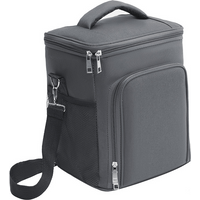 Insulated lunch box bag thickened PEVA lunch bag partition multi-layer handbag shoulder strap crossbody handbag