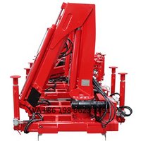 1Ton 2Ton SQ1ZA2 Hydraulic Folding Arm Truck Crane Wireless Remote Control Portable Engineering Construction Lifting Machine