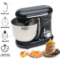 Commercial & Household Electric Stand Mixer, Dough Mixer & Egg Whisk for Cream & Milk Foam