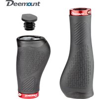 Big Hand Grips MTB Handlebar End Folding Bicycle Long Short Swivel Bar Casings W/ Concealed Lock Ring TPE Streamlined Palm Rest