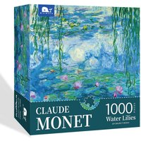 Jigsaw Puzzle 1000 Pieces for Adults Kid Monet Landscape Puzzle Toy Family Game Famous World Oil Painting Home Decoration