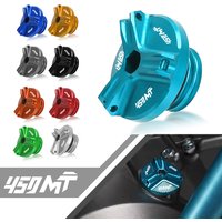 New 2024 2025 For CFMOTO CF MOTO 450MT 450-MT 450 MT MT450 Motorcycle Aluminum M19*2.5 Engine Oil Cup Fuel Filler Tank Cap Cover