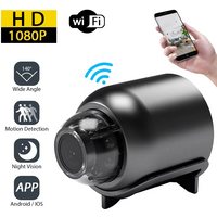 2025 HD 1080P Mini Camera Wireless WiFi Baby Monitor Indoor Safety Security Surveillance Night Vision Camera IP Camera Recorder