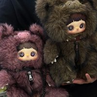 【In Stock】100% Original SURE FUN Maymei Rebel Doll 400% Series Plush Blind Box Doll Figurine Backpack New Year Gift Holiday Toy
