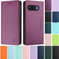 For Google Pixel 9a Wallet Slot Phone Case For Google Pixel 9A GXQ96 Cover on for Pixel9A 9 A GTF7P Magnetic Case Funda Coque