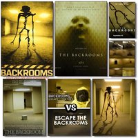 Honor Game E-Escape the Backrooms Poster HD Poster Wall Art interior Hallway Home Decoration Holiday Gifts