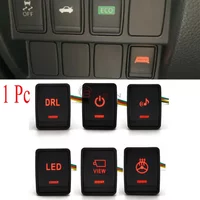 For Nissan X-Trail T32 2014 Qashqai J11 2015 Tiida NP300 Navara Car LED DRL Fog Light Power On Off Switch Front Camera Button
