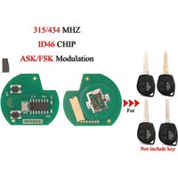 jingyuqin Remote Car Key Circuit Board For Suzuki Alto Swift SX4 Grand Vitara Ignis Jimny Splash ASK/FSK 315/433Mhz ID46 Chip