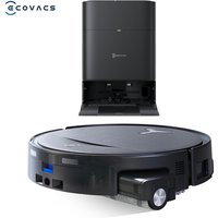 ECOVACS T80S Omni Roboter-Staubsauger mit Wischfunktion 24800Pa OZMO Roller 2.0 Selbstentleerung Automatische Wischreinigung KI