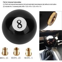 Gear Shift Knob Black 8 Gear Shift Knob Black 8 Billiard Ball Round Car Gear Shift Knob Lever Handle Shifter