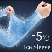 AliExpress NONE 1 Pair Cooling Arm Covers for Men and Women Summer Sun Protection Sunshade Ice Silk Sleeves for Cycling Outdoor Sports Golf Runn