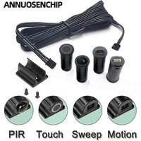 DC 12V 24V 5A Centralized Control Sensor Switch PIR Motion Monitoring for LED Strip Lights Cabinets Door Waving Touch On/Off