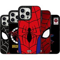 CASETiFY Co-brand Marvel Spider-Man Iron Man Series Phone Case for iPhone 16 17 13 Pro Max Air 15 14 Plus Magnetic Protect Cover