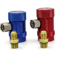 New Refrigerant 1234YF Manual Quick Coupler High and Low M12*1.5