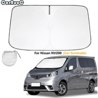 For Nissan NV200 2008 2009 2010 2011-2022 Car Front Window Sunshade Cover Sun Shade Windshield Visor Windscreen Folding Auto UV