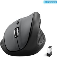 E-YOOSO X-45 2.4G Wireless Gaming Mouse Ergonomic Mouse 4800DPI Adjustable 6Buttons Office Silent Mouse for Computer Laptop PC