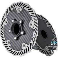 AliExpress NONE Carbon Fiber Brake Disc Mtb Floating Rotor 160mm 140mm Centerlock Disco Bicycle Caliper Mountain Bike Disc Brakes Cycling