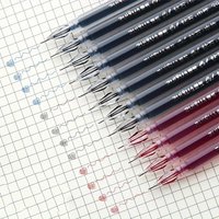 27pcs/9pcs Diamond Tip Gel Pen, Fine 0.38mm, Quick-Drying Ink, Black/Blue/Red-Ideal for Exam and Office Use