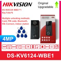 HIKVISION Multi-language DS-KV6124-WBE1 Villa Door Station Video Recording and Playback via Hik-Connect or PC Web Video Intercom