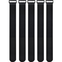 5PC 2.5*30cm Reusable Bike Wheel Strap Nylon Hook & Loop cable Ties Durable Multil Purpose Self-adhesive Fastening Cable Straps