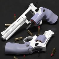 For Magnum ZP5 357 Continuous Firing Soft Dart Blaster Toy with Multiple Darts for Outdoor Battle Games for Kids and Adults