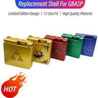 Mehrfarbige DIY-Gehäuseabdeckung für GBA SP, Gehäuse für GBASP, limitierte Auflage, Reparatur-Ersatzgehäuse, Zubehör