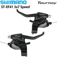 AliExpress Shimano Tourney EF41 Shifter Lever 3x7 Speed 3 Speed 7 Speed Left Right Shifter For MTB Bike Mountain Bicycle Trigger Bike Part