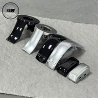 Car gear lever button black silver for VW Golf 6 7 R GTI Passat B7 B8 CC R20 Jetta MK6 GLI