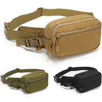 Camouflage Tactical Molle Waist Pack Outdoor Assault Combat Outdoor Tactical Bag Waistband for Men And Women