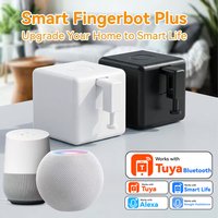Tuya Fingerbot Plus Bluetooth Smart Button Pusher Robot for Coffee Maker PC and Home Alexa Google Voice Control Smart Life Timer