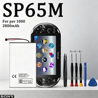 2800mAh 3.7V PSV 1000 SP65M battery For Sony PSv1000 Gaming Machine sp65m HSABAT 3750mAh SP65M Battery for Sony ps vita 1000