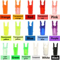 50pcs High Quality Plastic Arrow Pin Nocks Size S/L For ID4.2mm ID6.2mm ID3.2mm DIY Arrow Archery Accessory