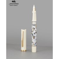 Jinhao 58 Classic Shell-Engraved Fountain Pen,EF,F Nib for Smooth Writing,Ideal for Calligraphy Beginners,Professionals Gifts