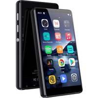 80GB (64GB+16GB) MP3 player for Android with Bluetooth and WiFi, 4.0-inch full touch screen Built-in speakers, browser support