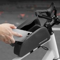 AliExpress APWIKOGER Bicycle Magnetic Lid Top Tube Bag Waterproof Bicycle Front Frame Bag Cycling Pouch for MTB Road Bike