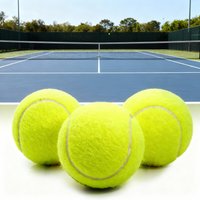 5/10PCS High Elasticity Tennis Professional Tennis Training Game Ball Outdoor Dogs Bite and Chomp 63mm Tennis Ball