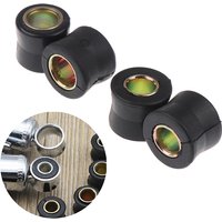 2pcs Motorcycle Rear Shock Absorber Rubber Buffer 10mm 12mm Bumper Block Sleeve Cushion Rings