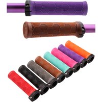 AliExpress NONE ODI Rubber bicycle grips Ergonomic mtb grips purple brown pink orange black For bmx dirt pit bike Anti Slip bike handlebar grips