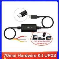 UP03 Hardwire Kit Parking Surveillance Cable ONLY for 70mai Dash Cam M500/Omni X200/X800/A810/A510 Dash Cam