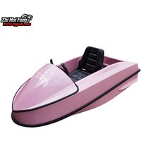Electric Go Kart Boat KB01 - 300LBS Load Capacity 50KM/H Speed Adjustable Recreational Watercraft with Battery Charger