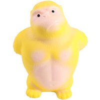 Orangutan Squeeze Vent Gorilla Yellow Slow Rebound Squeezing Monkey Toys Soft Rubber Funny Soft Glue Gorilla Toys Children Toys