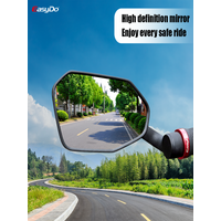 AliExpress Easydo Bicycle Mirror 360 Adjustable Rotatable Handlebar Mirror Bar End Wide Range Durable Rearview Mirrors for Electric Scooter