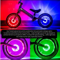 AliExpress DOACT Bike Light LED Wheel Light Bike Front Tail Hub Spoke One Lamp With 7 Color 18 Modes Rechargeable Kids Light