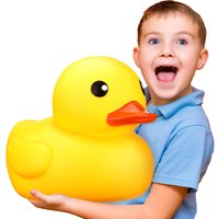 Rubber Duck Giant Ducks Large Rubber Duck Gender Reveal Party Rubber Duck 13 Inch Duck Shower Birthday Party Favor